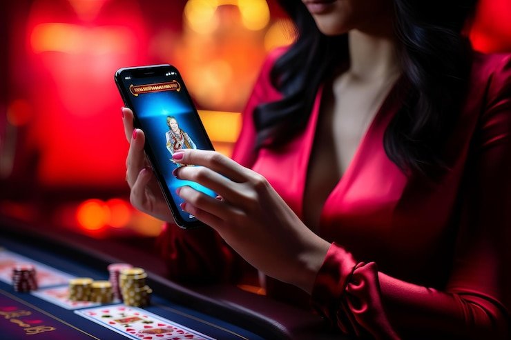 Layar live betting untuk pertandingan badminton yang sedang berlangsung
